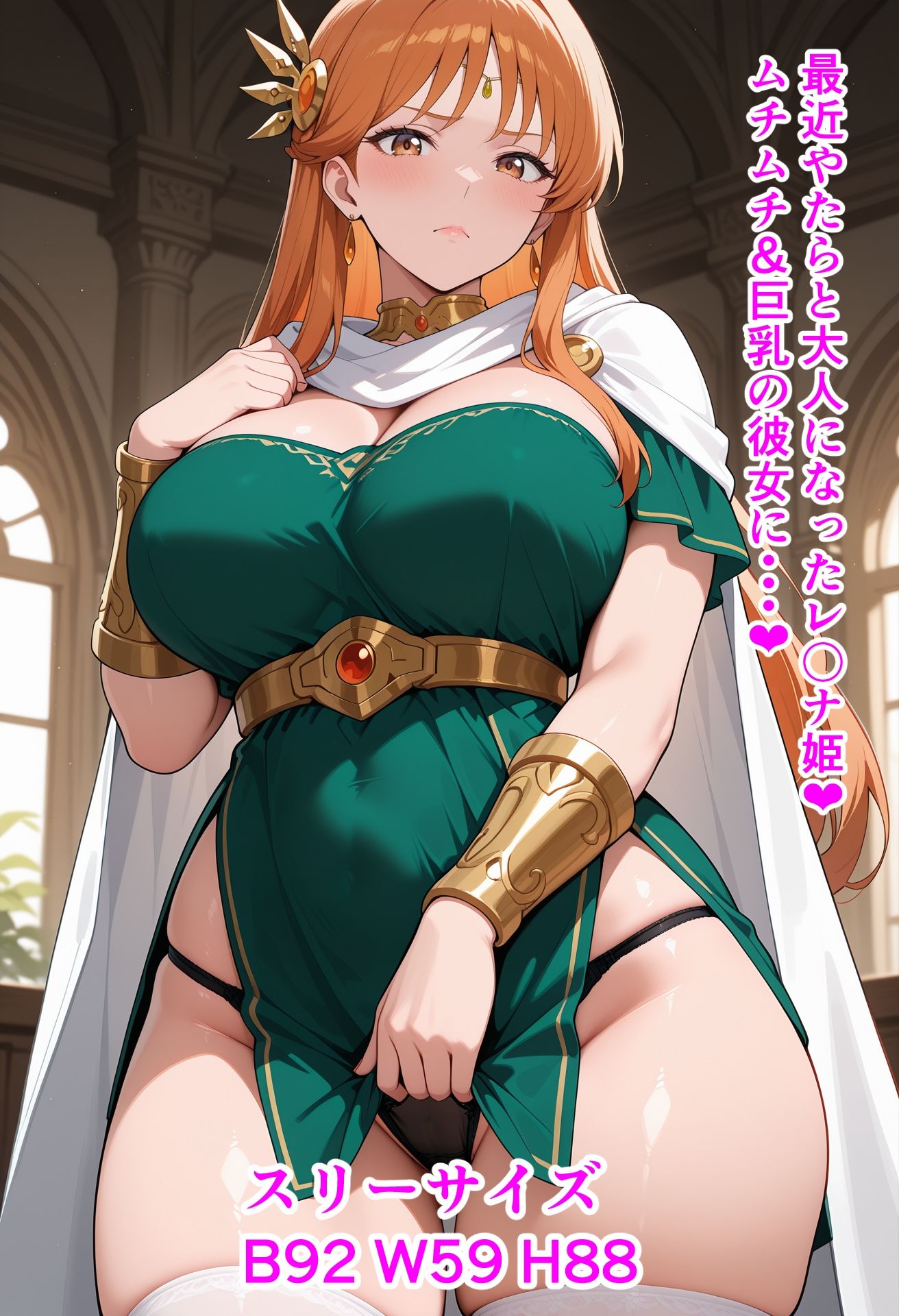 マ〇ム＆レ〇ナ姫のエロCG集 謎の呪文で抵抗できなくなった二人に性〇サービスを強要・・・。 - サンプル画像 6