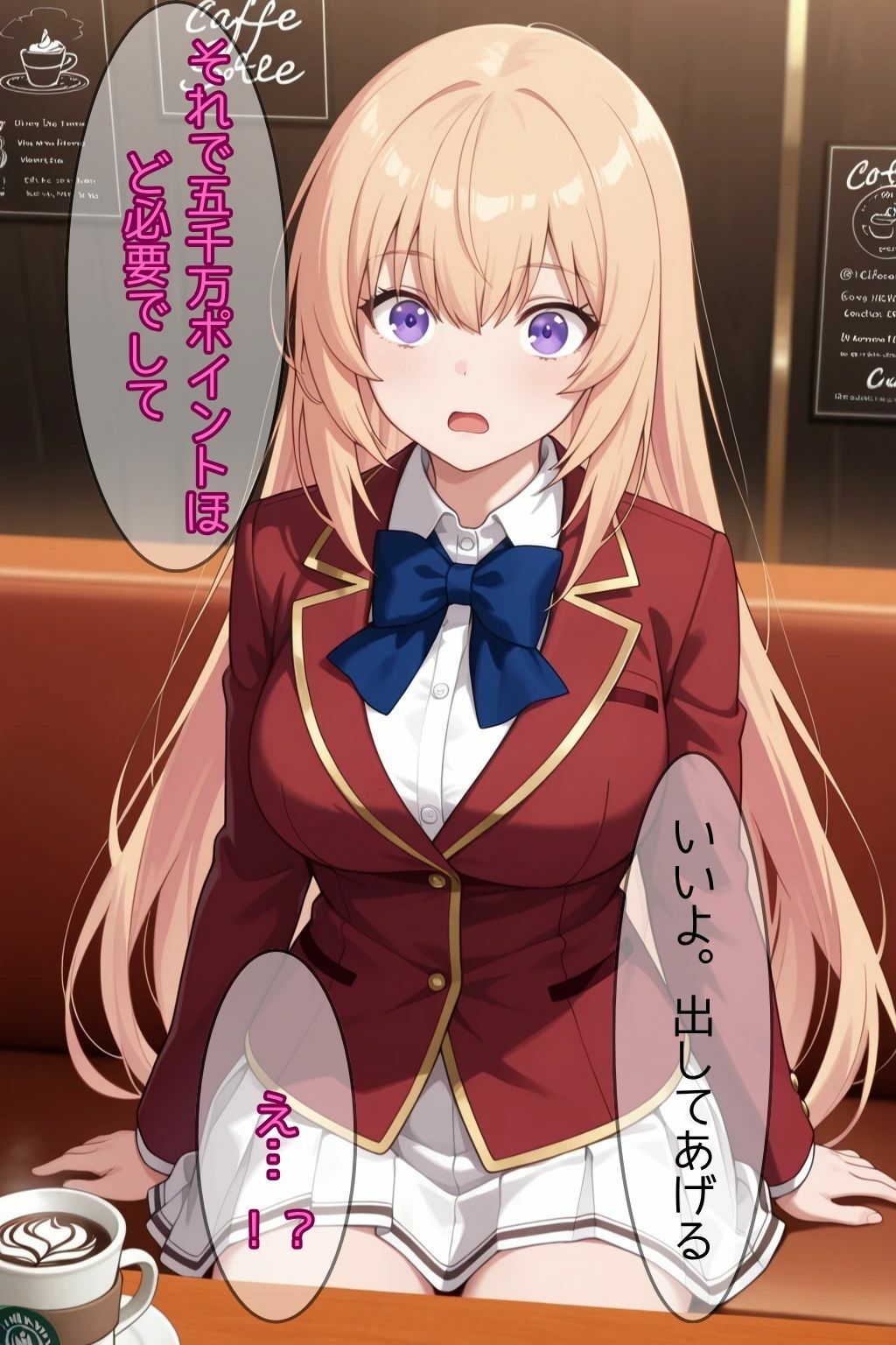 クラスを救うために先輩の女になった一之瀬帆波が淫乱になる話 - サンプル画像 3