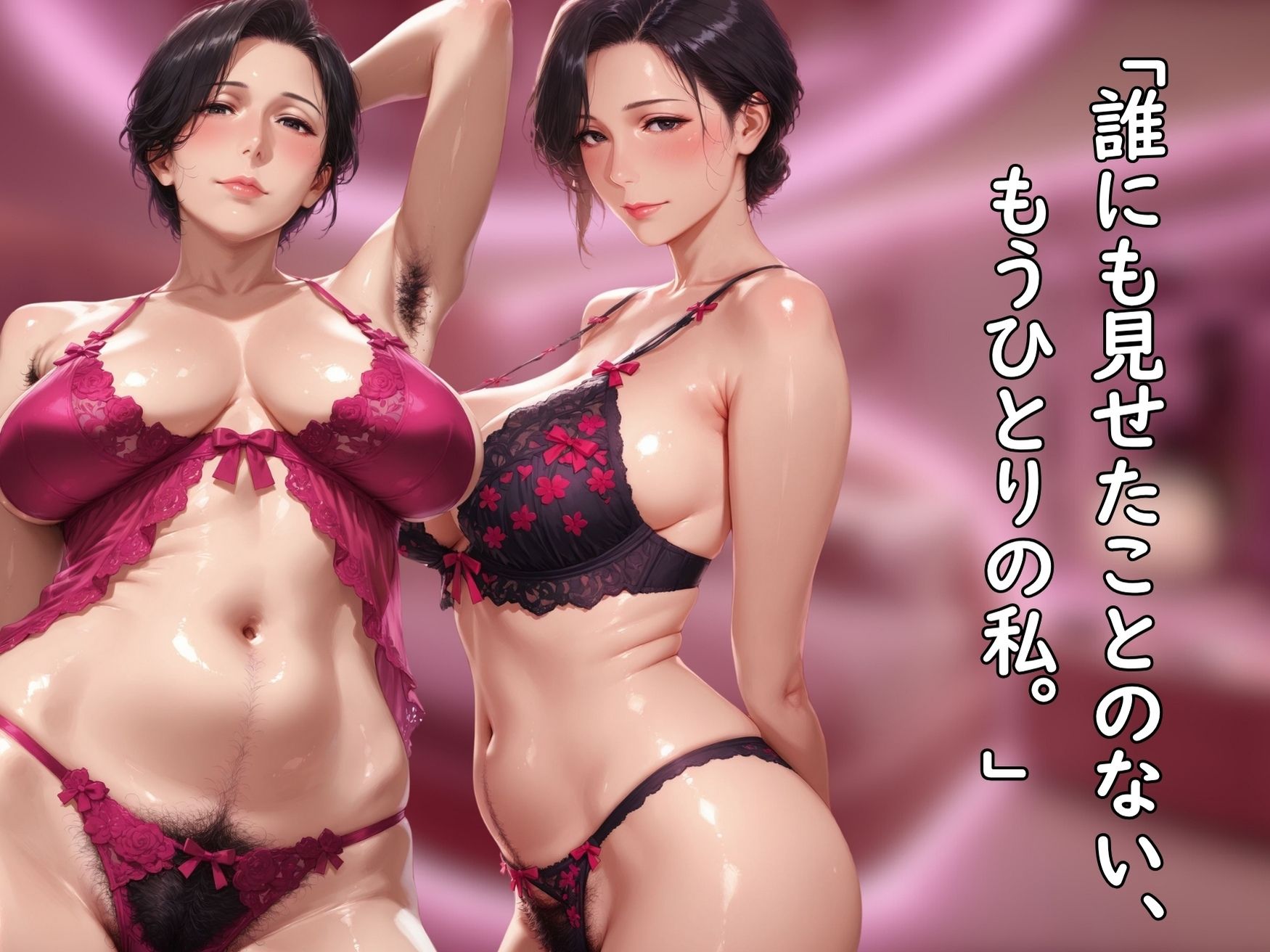 【動画付き】サレ妻熟女 はるの ランジェリー編 - サンプル画像 2