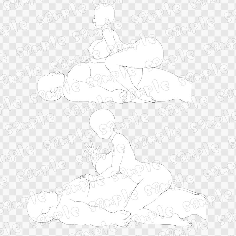 線画素材集［手］61 - サンプル画像 2