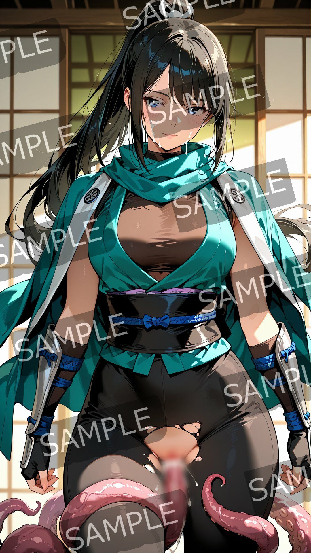 くノ一触手221枚セット - サンプル画像 8