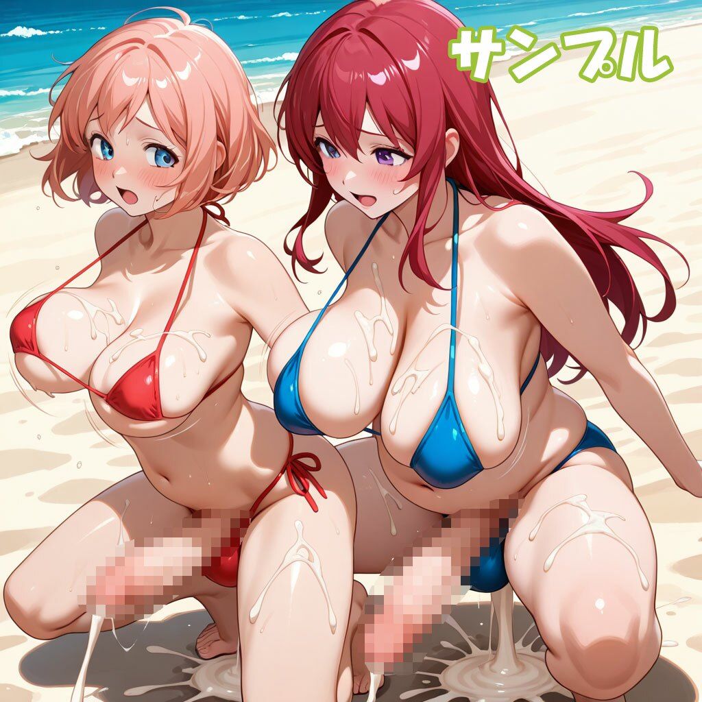 ふたなり彼女！ときどき彼女！6 ＜ぽっちゃり海編＞ - サンプル画像 3