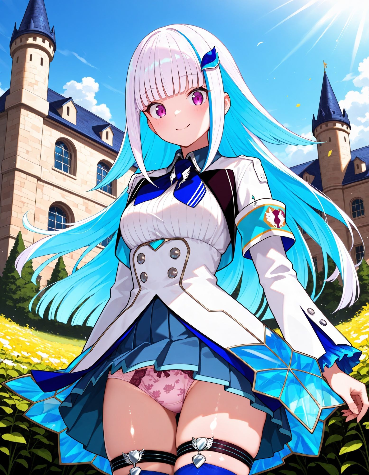 リゼ・ヘル〇スタのパンチラ - サンプル画像 1