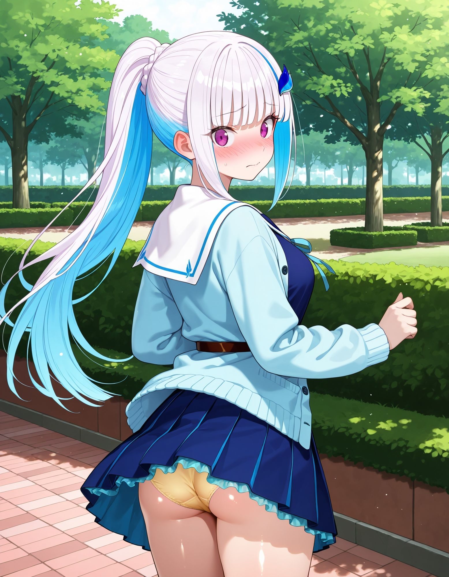 リゼ・ヘル〇スタのパンチラ - サンプル画像 5