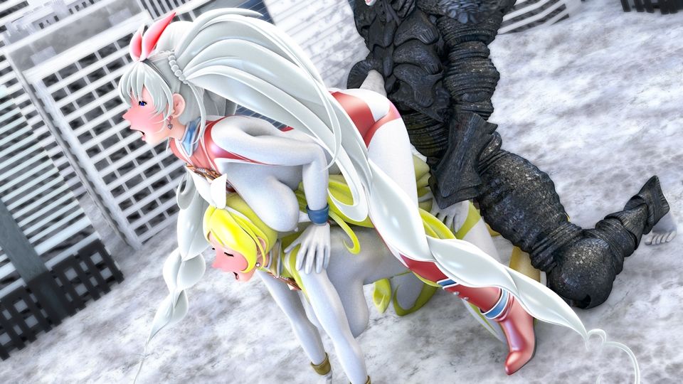 光の女神メロディナ＆リズミナVS催淫術星人サイミロプス - サンプル画像 4