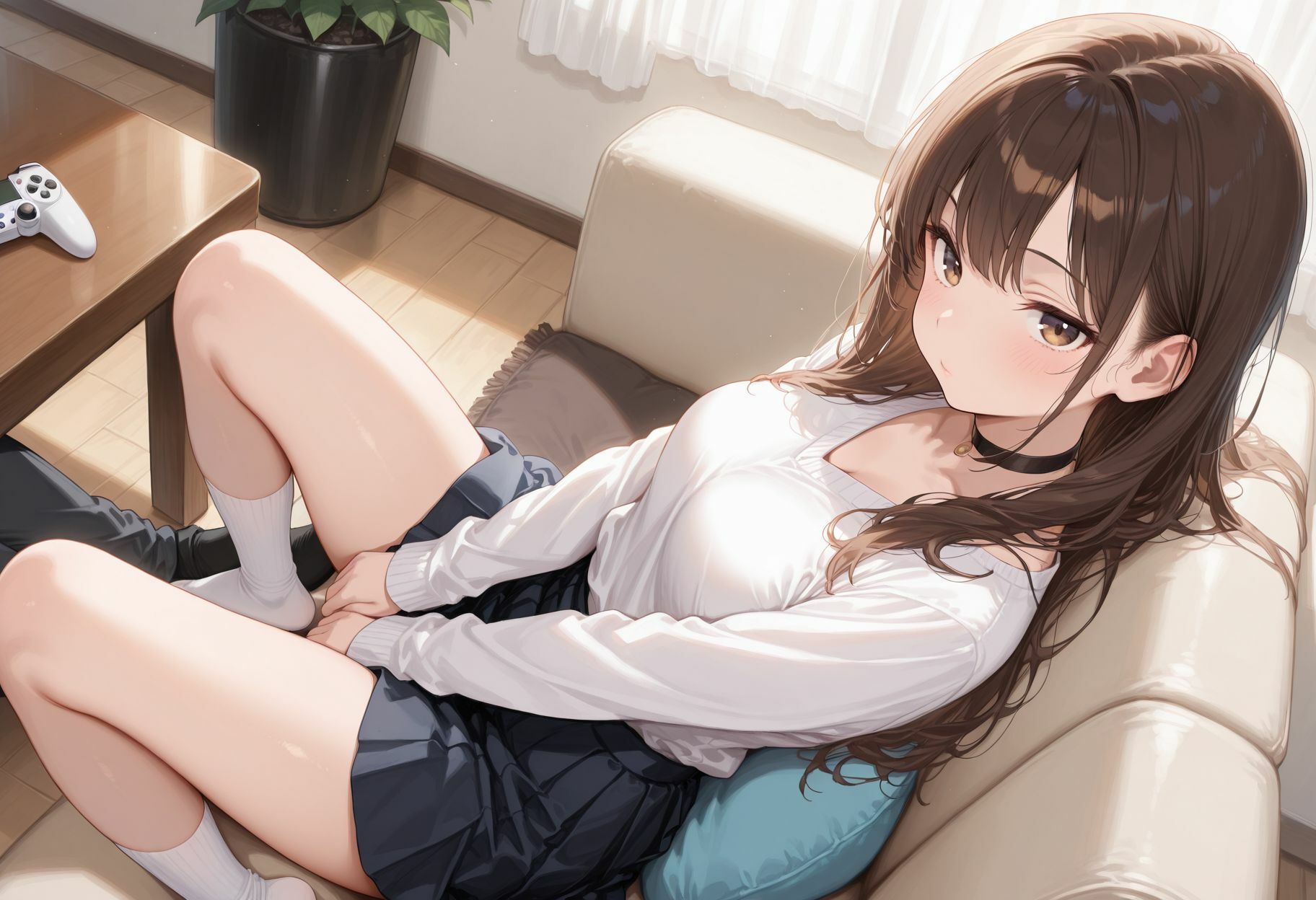 ゲームで負けた姪っ子  強●中出し - サンプル画像 6