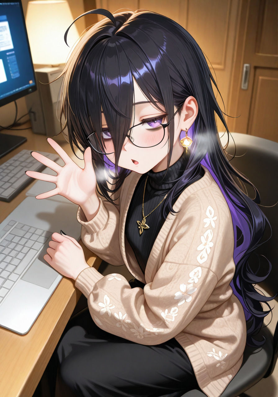 ＜5作品目＞OL男の娘ちゃんの残業ひとりえっち！＃5 - サンプル画像 2