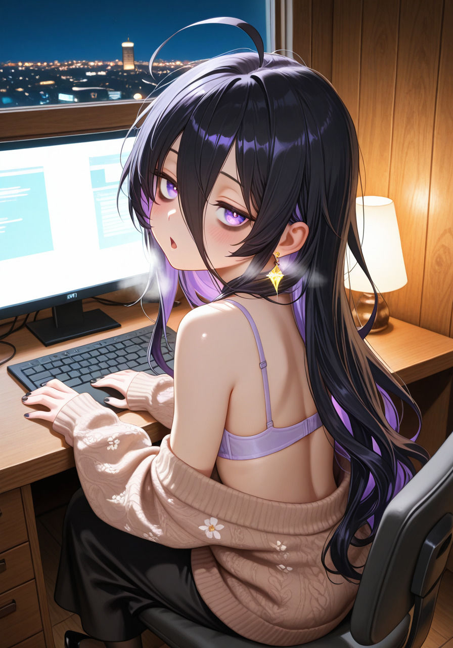 ＜5作品目＞OL男の娘ちゃんの残業ひとりえっち！＃5 - サンプル画像 5