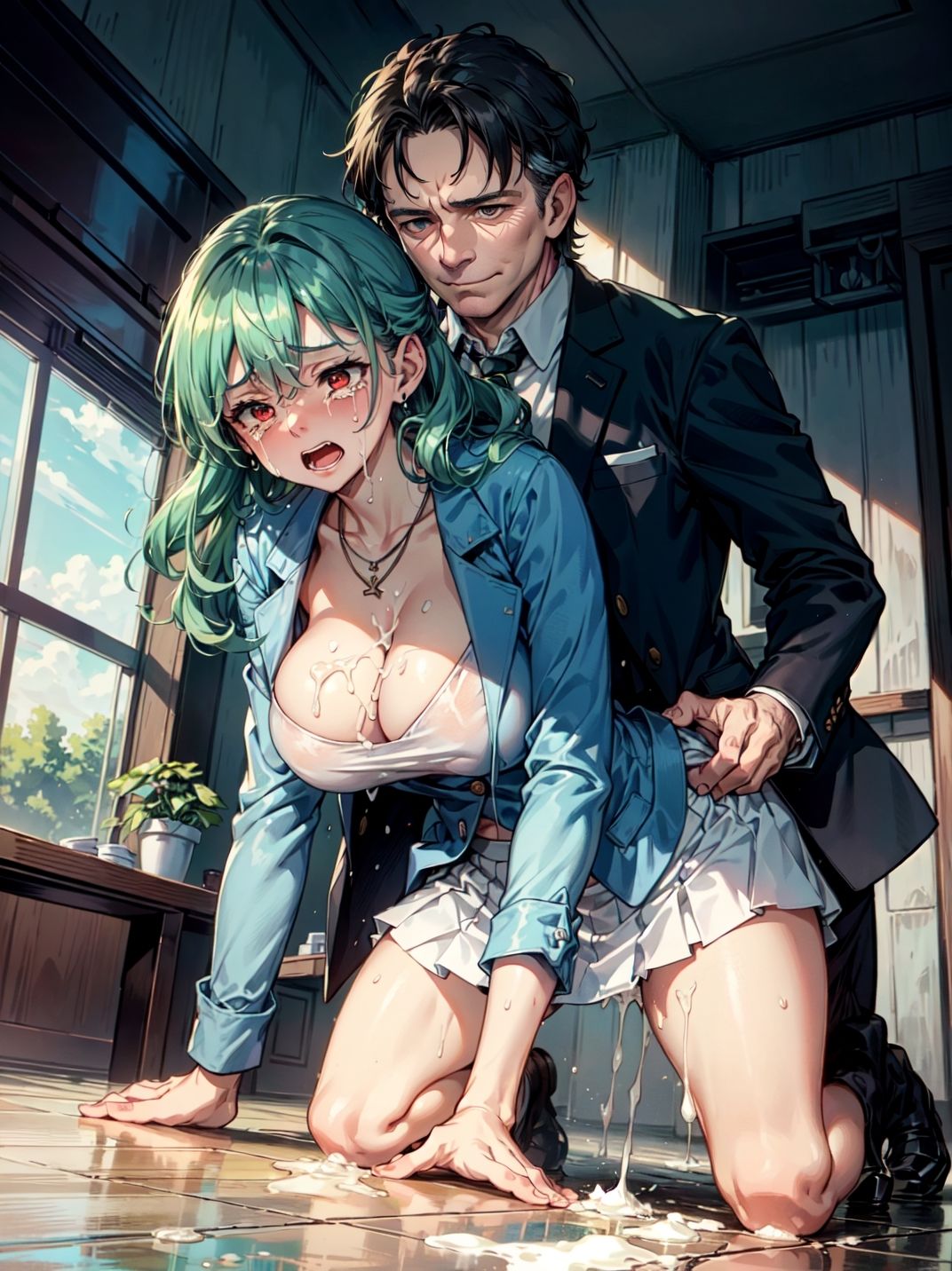 再会した恩師に何度も犯●れた教育実習生 - サンプル画像 3