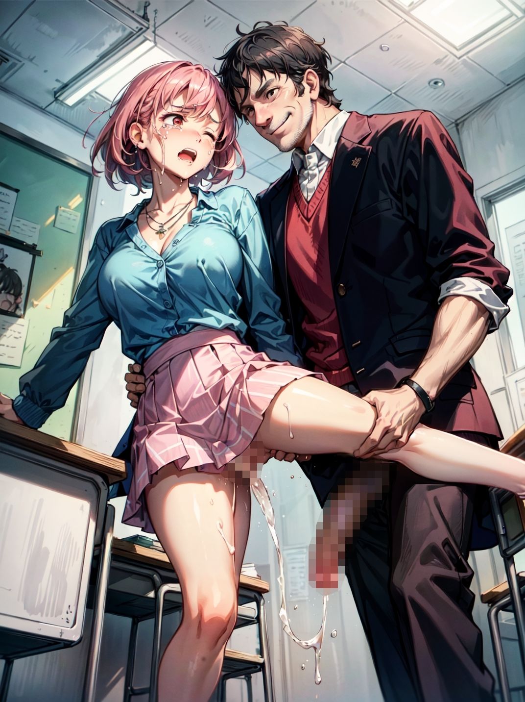 再会した恩師に何度も犯●れた教育実習生 - サンプル画像 4