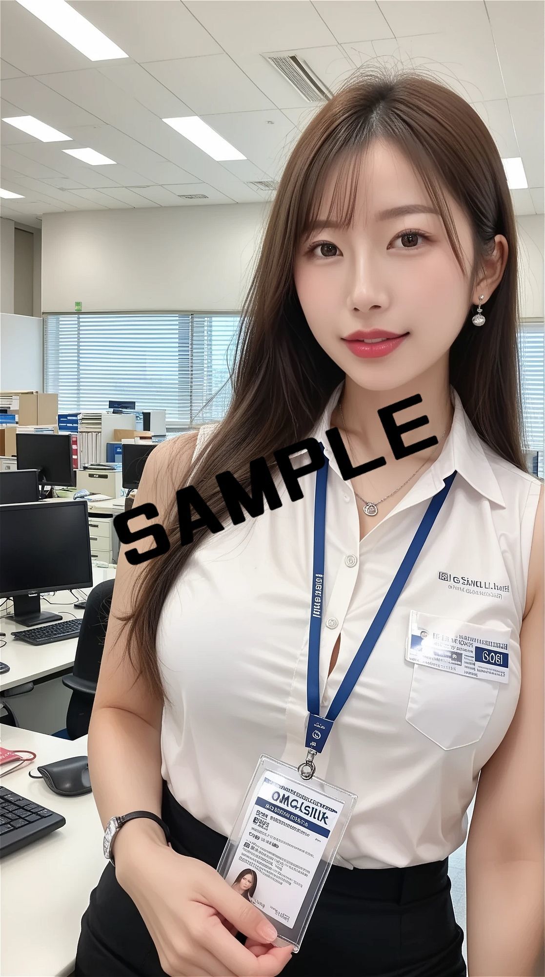 AIフェチフォト集vol.37 都市の静脈 ― She， in the City ―  都会のOLフェチ - サンプル画像 3