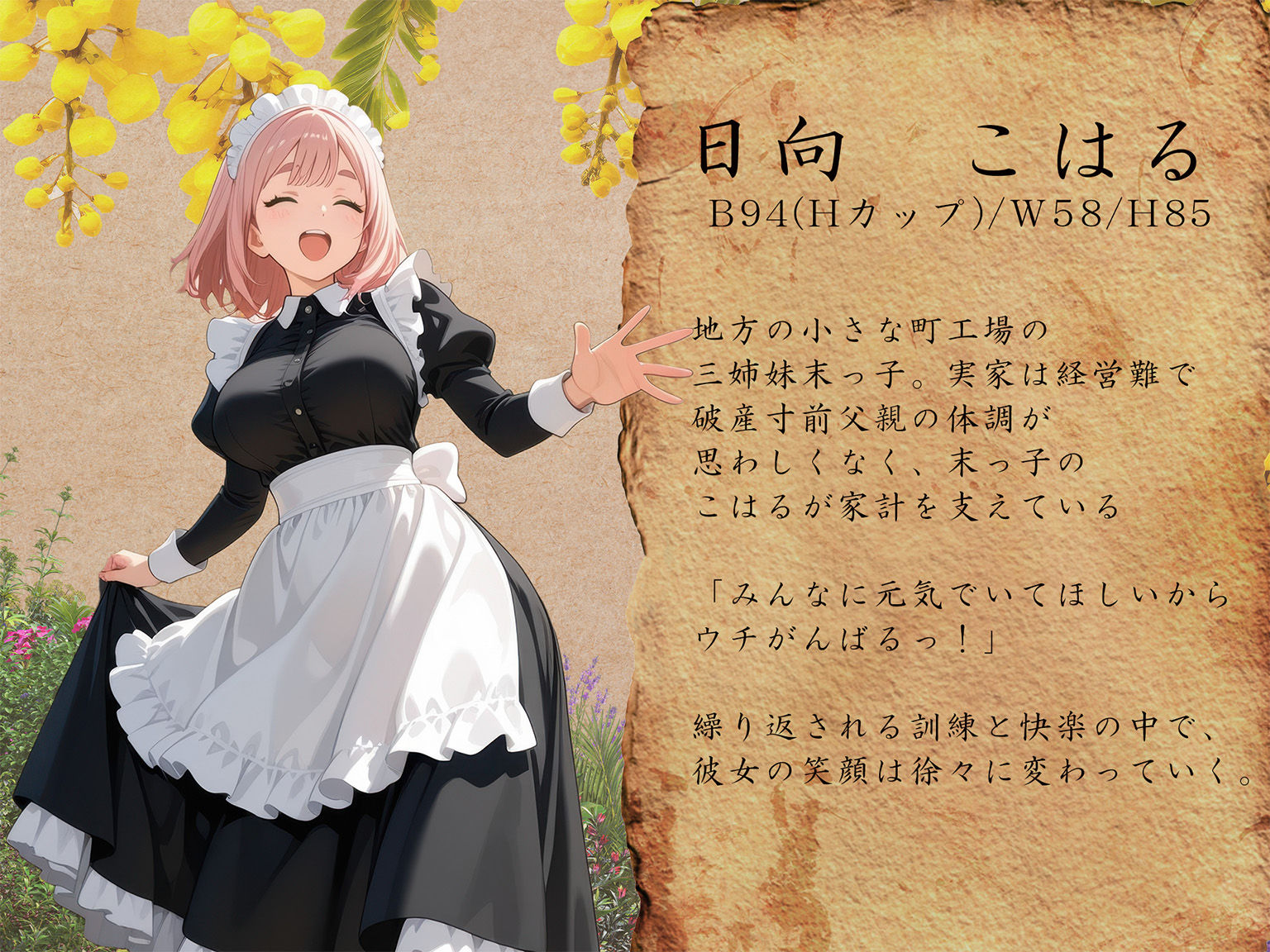 ［4K500P］孕ませご奉仕学園〜子宮でご奉仕させていただきます〜  教会子宮奉仕実地訓練  日向こはる - サンプル画像 2