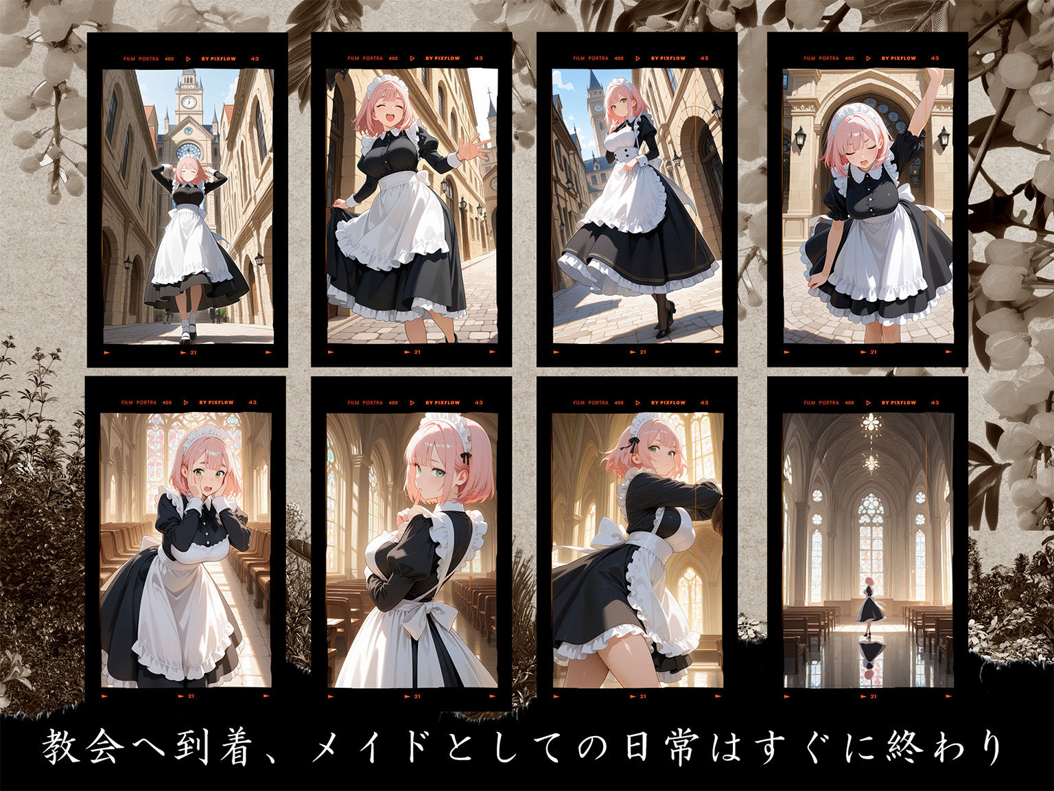 ［4K500P］孕ませご奉仕学園〜子宮でご奉仕させていただきます〜  教会子宮奉仕実地訓練  日向こはる - サンプル画像 5