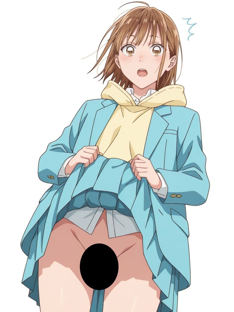 『ア●のハコ』ヒロイン脱がしてみた ムキムキ色黒モブがヤリたい放題 スマホでも見やすい縦型 シチュエーション＆クオリティ厳選済み300枚！ - サンプル画像 2