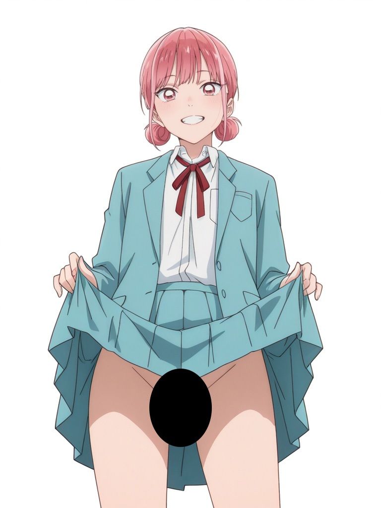 『ア●のハコ』ヒロイン脱がしてみた ムキムキ色黒モブがヤリたい放題 スマホでも見やすい縦型 シチュエーション＆クオリティ厳選済み300枚！ - サンプル画像 3