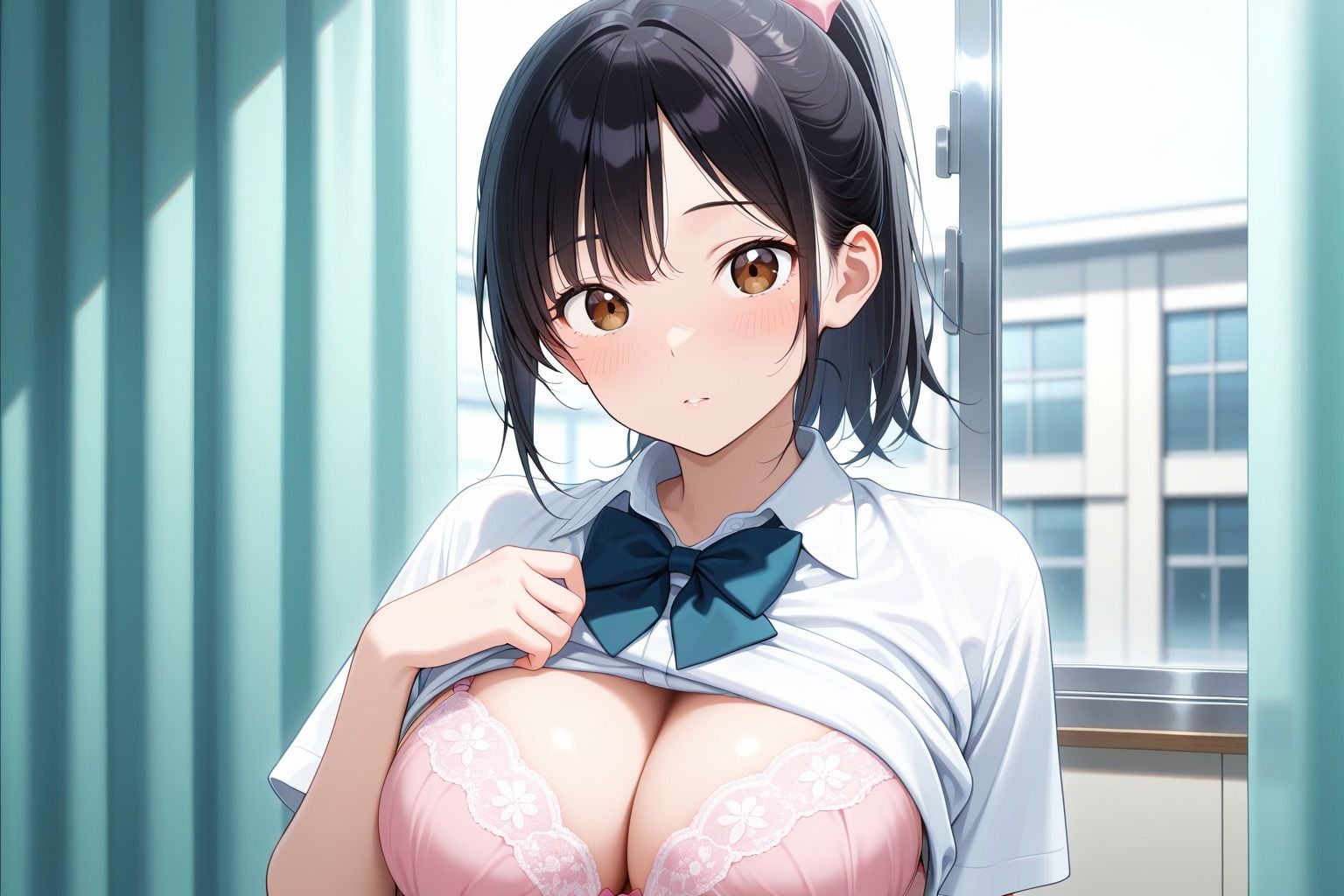 就活女子校生を身体検査で生ハメ - サンプル画像 2