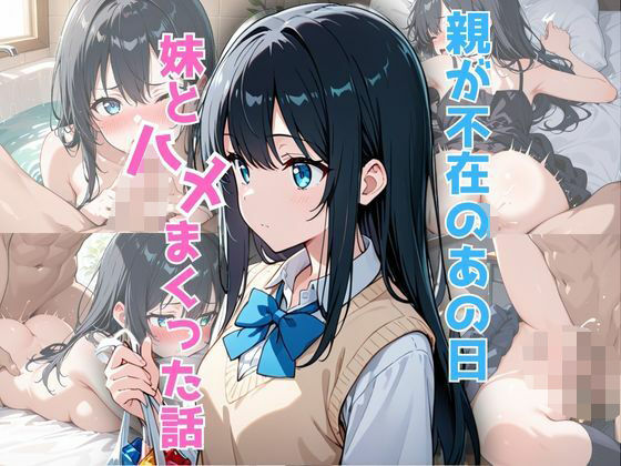 親が不在のあの日、妹と’ハメ’まくった話