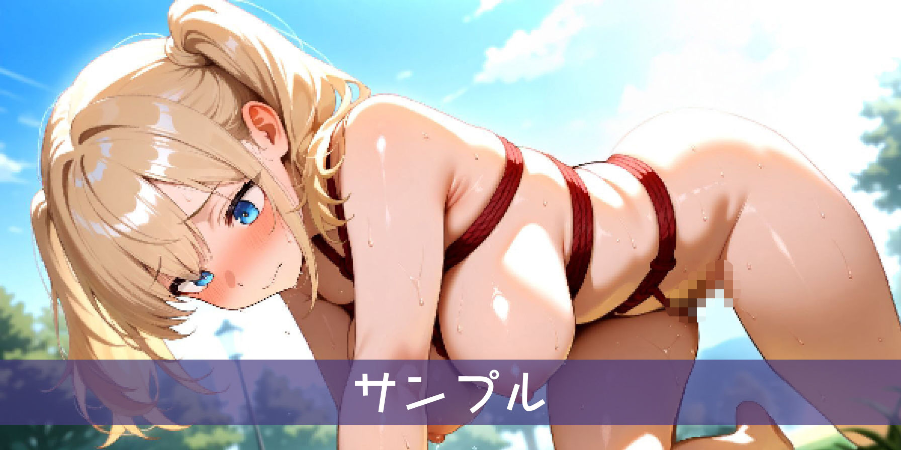 金髪ギャル ’ドM’な彼女の調教日記_ツインテール編 - サンプル画像 7