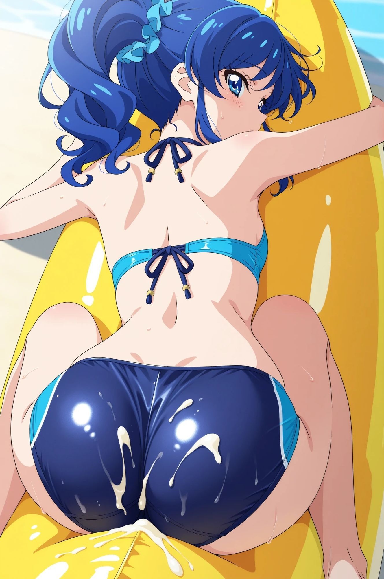 虹かけ誌  アイカツ！？  イラスト集1 霧矢あおい  穏やかじゃない撮れ高！？ - サンプル画像 7
