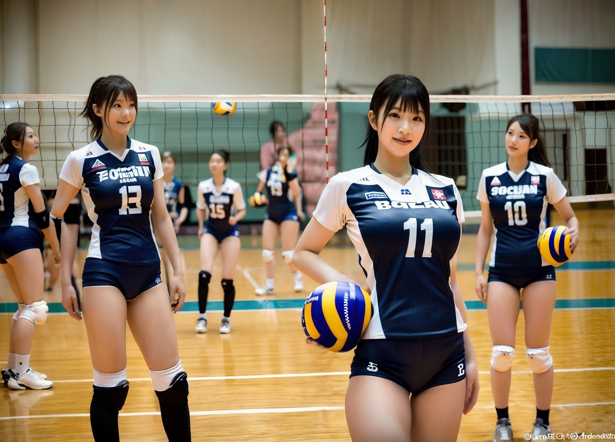 【動画】巨乳おっぱいバレー選手権 - サンプル画像 3