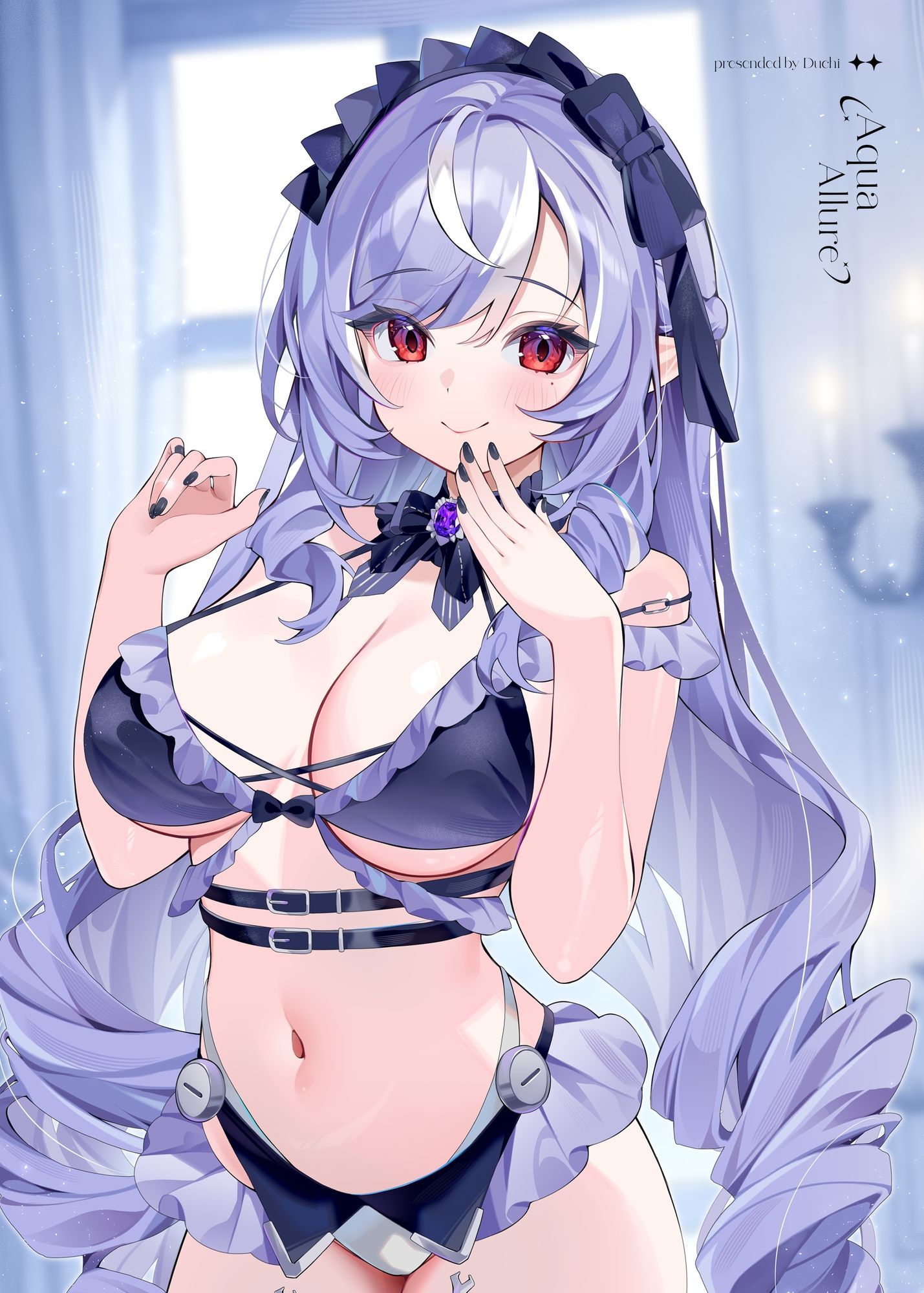 ファエトン様のお気に入りの水着で、恥ずかしい午後 - サンプル画像 1