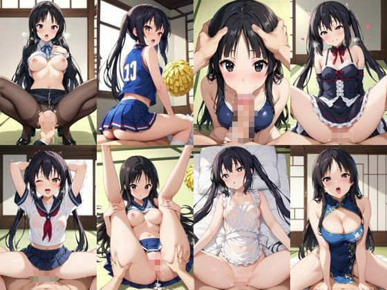 「恋人と行く初めてのふたり旅――お願い、今日だけはその服で…（はーと） 甘くてちょっとエッチなコスプレしおり」中○梓＆秋○澪編 - サンプル画像 7