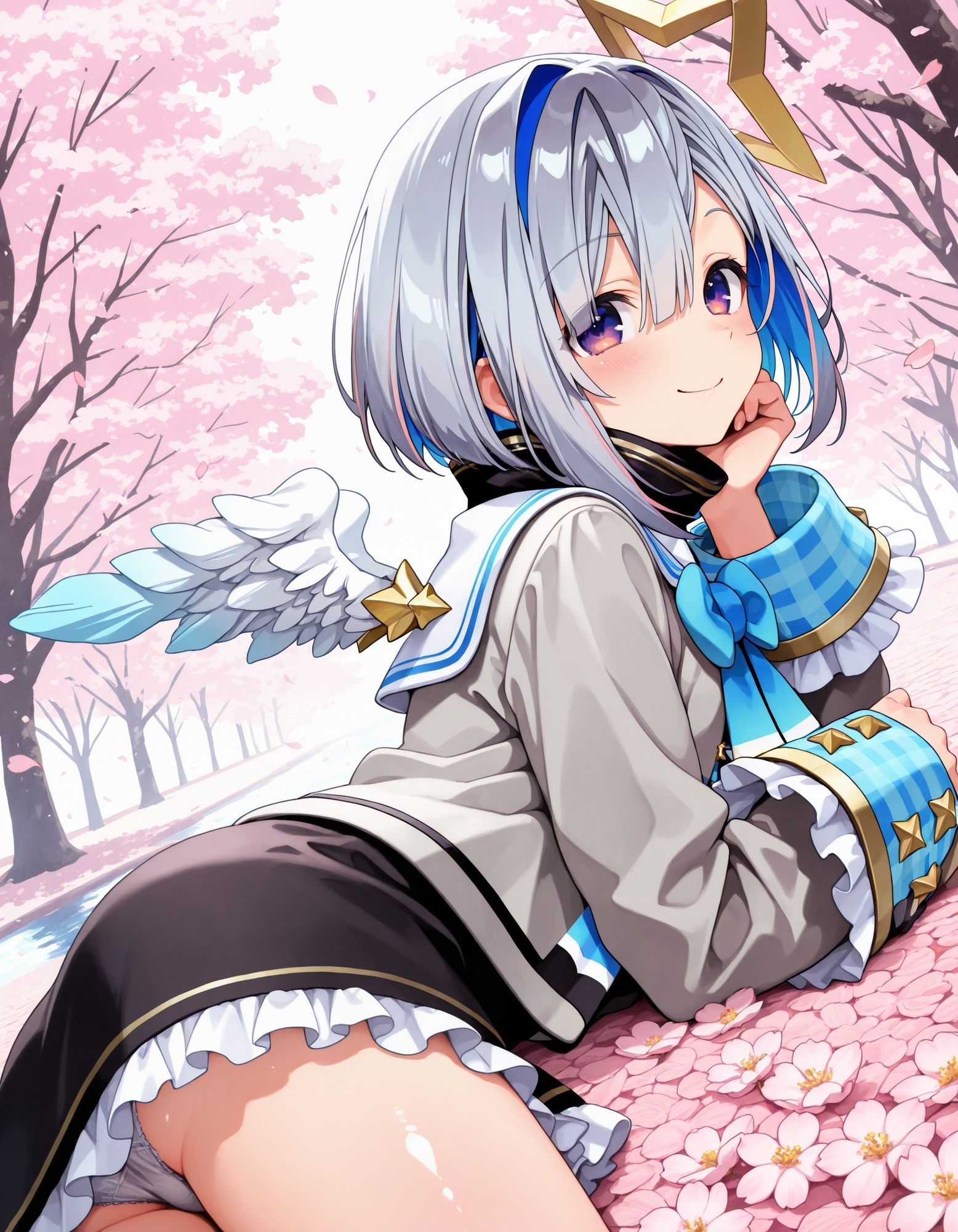 天〇かなたのパンチラ - サンプル画像 1