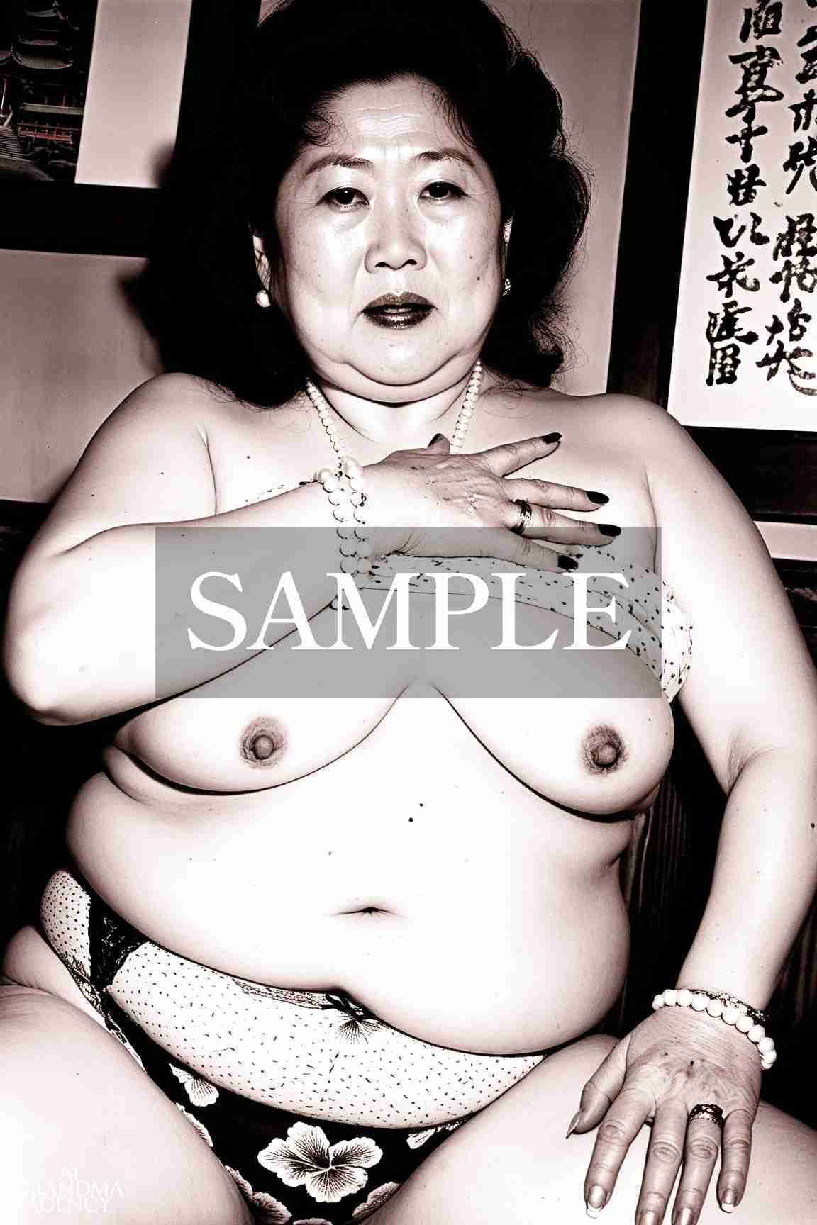 AI老女「老婆と縄」 - サンプル画像 2