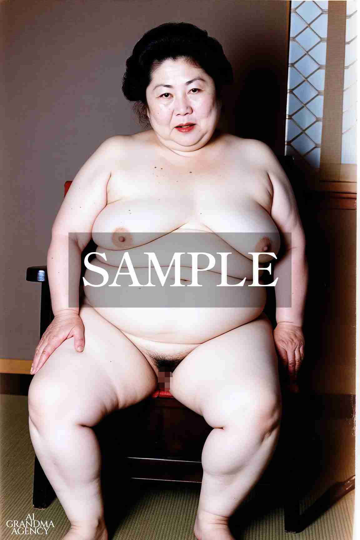 AI老女「老婆と縄」 - サンプル画像 4