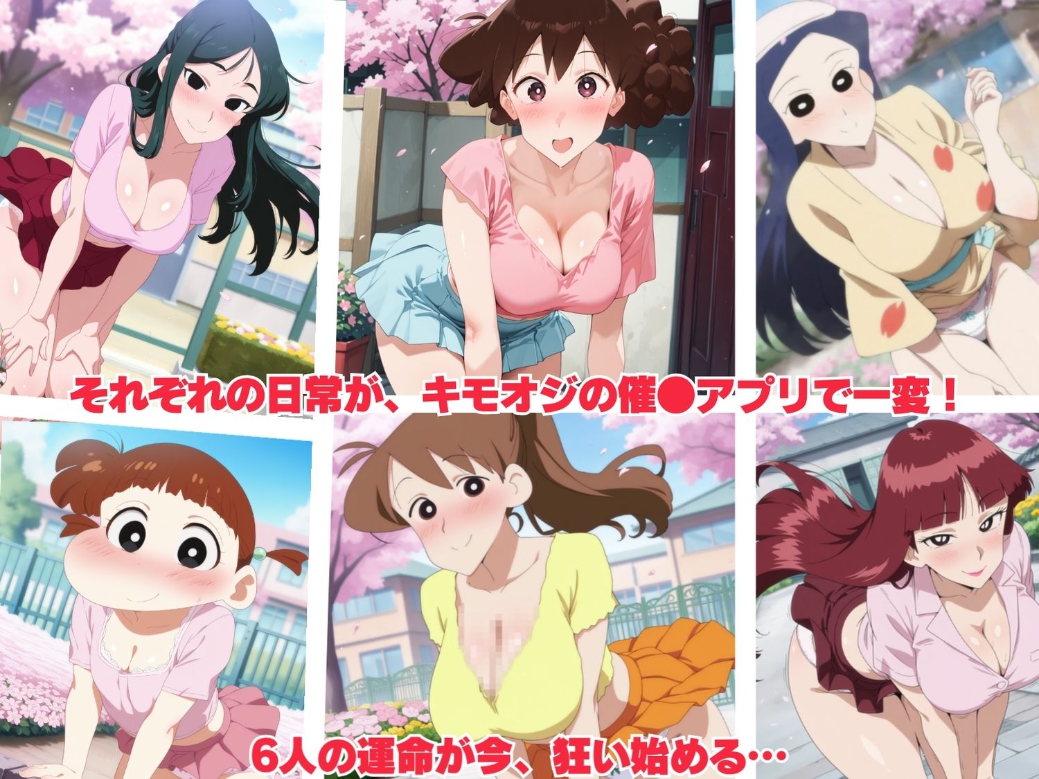 【寝取られ】クレヨンハーレム外伝 〜種付けキモオジの孕ませ肉便器計画〜 - サンプル画像 1