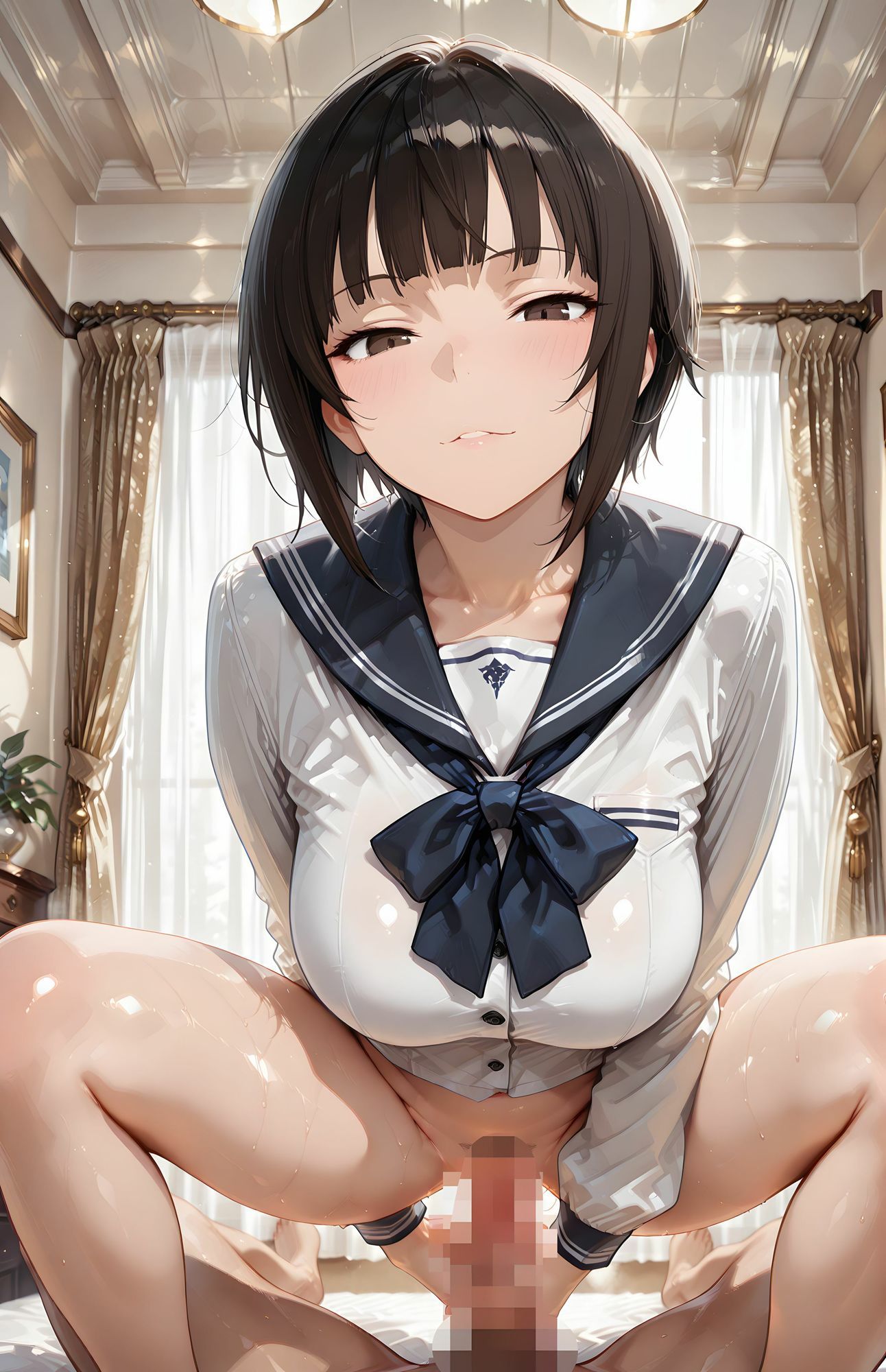 【4Kの縦型高画質】ボーイッシュで淫乳な葵  放課後は愛玩具（ラブドール） - サンプル画像 8