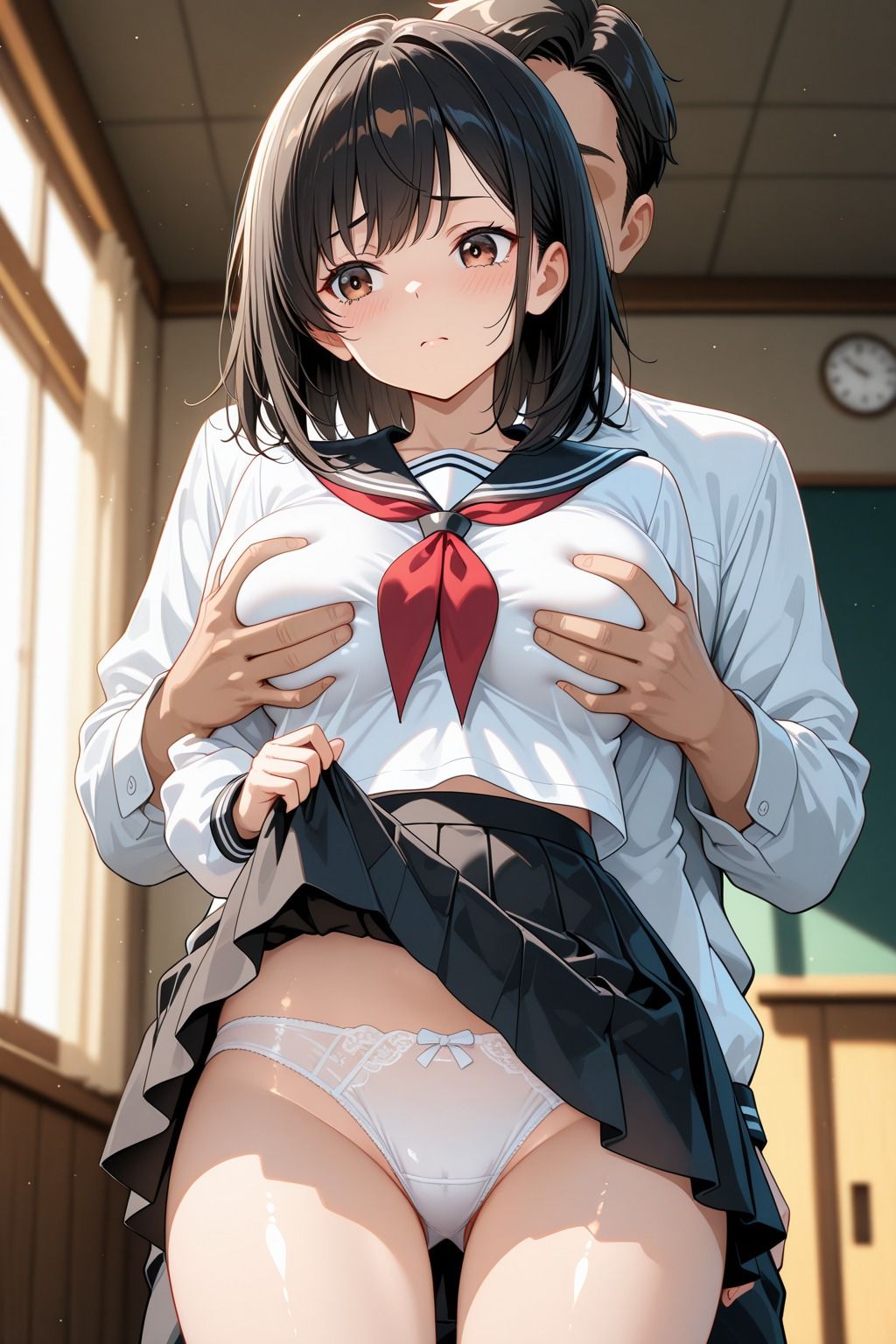 女子校生は性処理オモチャ - サンプル画像 2