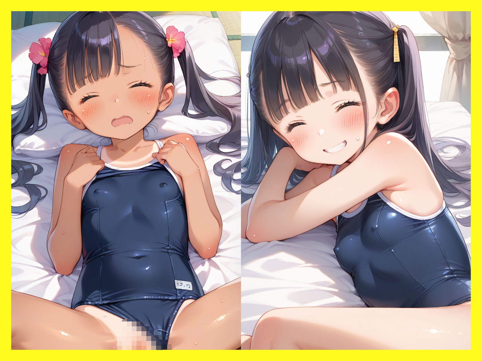 おじとロリ美少女05 スク水×中出し編 - サンプル画像 6