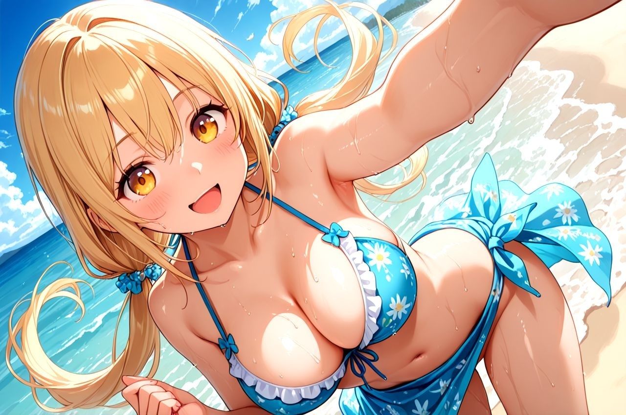 拾われメイドのシャーリー 3 ビーチで遊んでたらムラムラしたご主人様に孕ませる勢いでドスケベえっちされちゃうお話 - サンプル画像 2