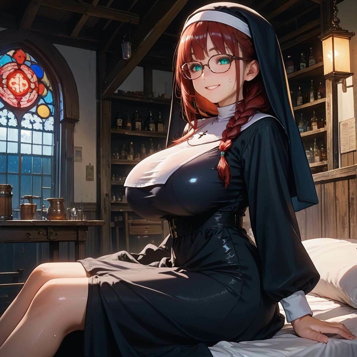 禁欲中の修道女たちの性生活   第3弾 - サンプル画像 9