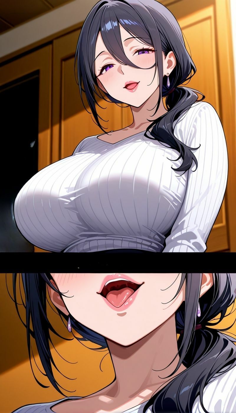 変態ママ密着セックス濃密性交 - サンプル画像 5