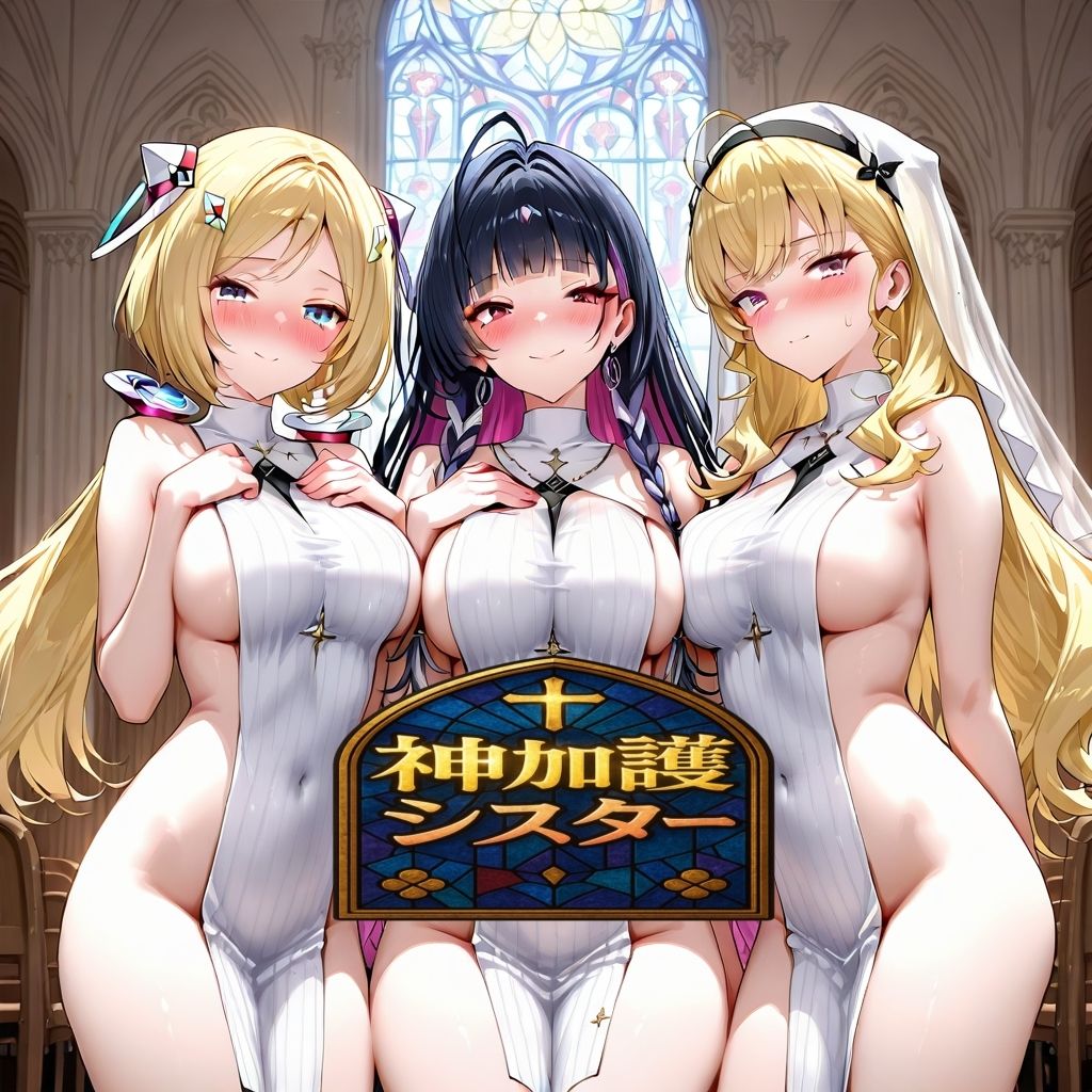 神加護シスター - サンプル画像 1