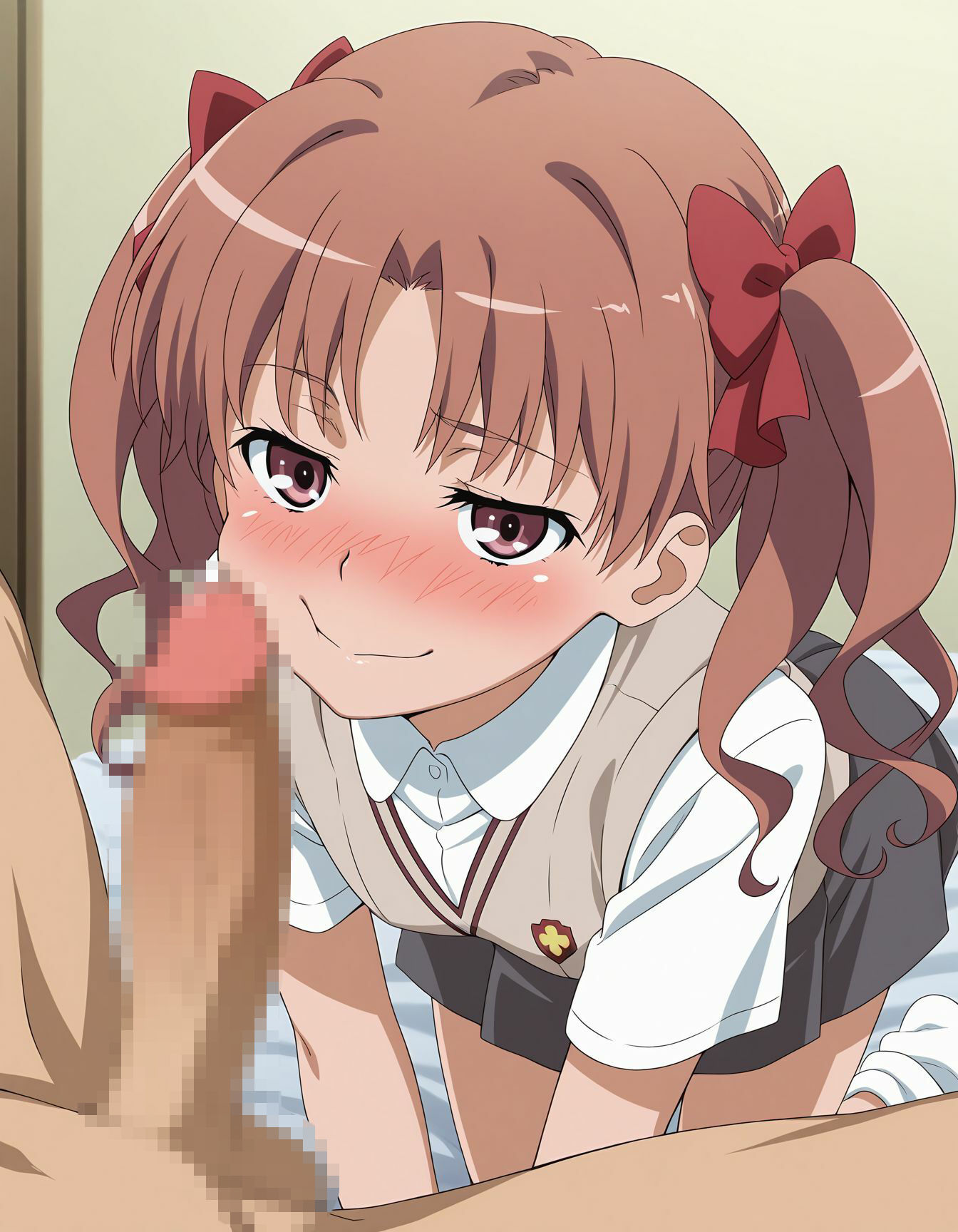 白井黒子 CG集 Vol.1 - サンプル画像 1