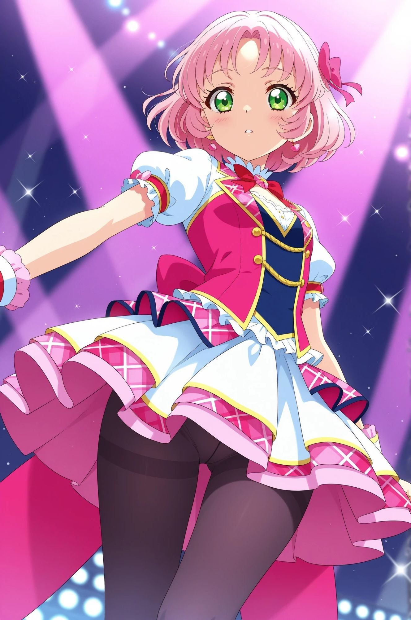 虹かけ誌  アイカツ！？  イラスト集2 北大路さくら  画像生成AI劇場 - サンプル画像 2