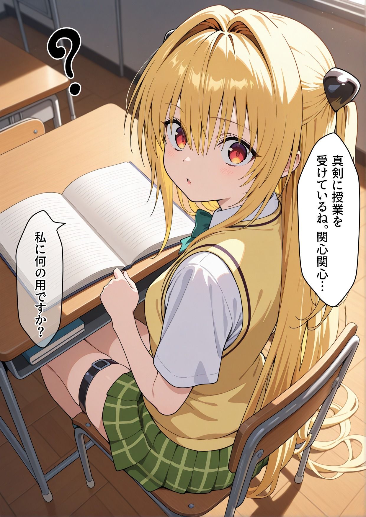 学園〇眠ヒロインズ To LOV〇る 金色のヤミ編 - サンプル画像 3