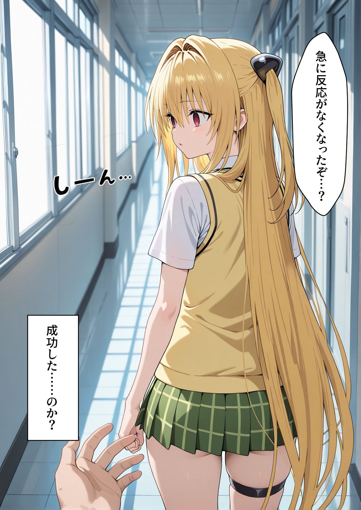 学園〇眠ヒロインズ To LOV〇る 金色のヤミ編 - サンプル画像 8