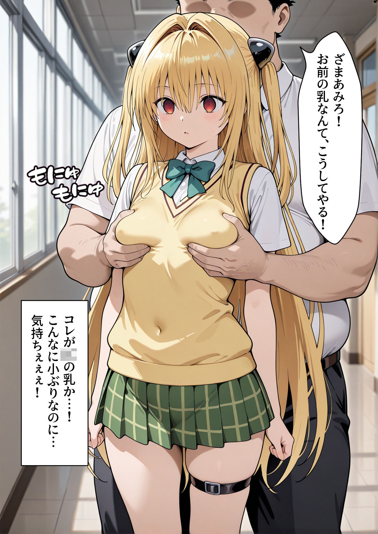 学園〇眠ヒロインズ To LOV〇る 金色のヤミ編 - サンプル画像 9