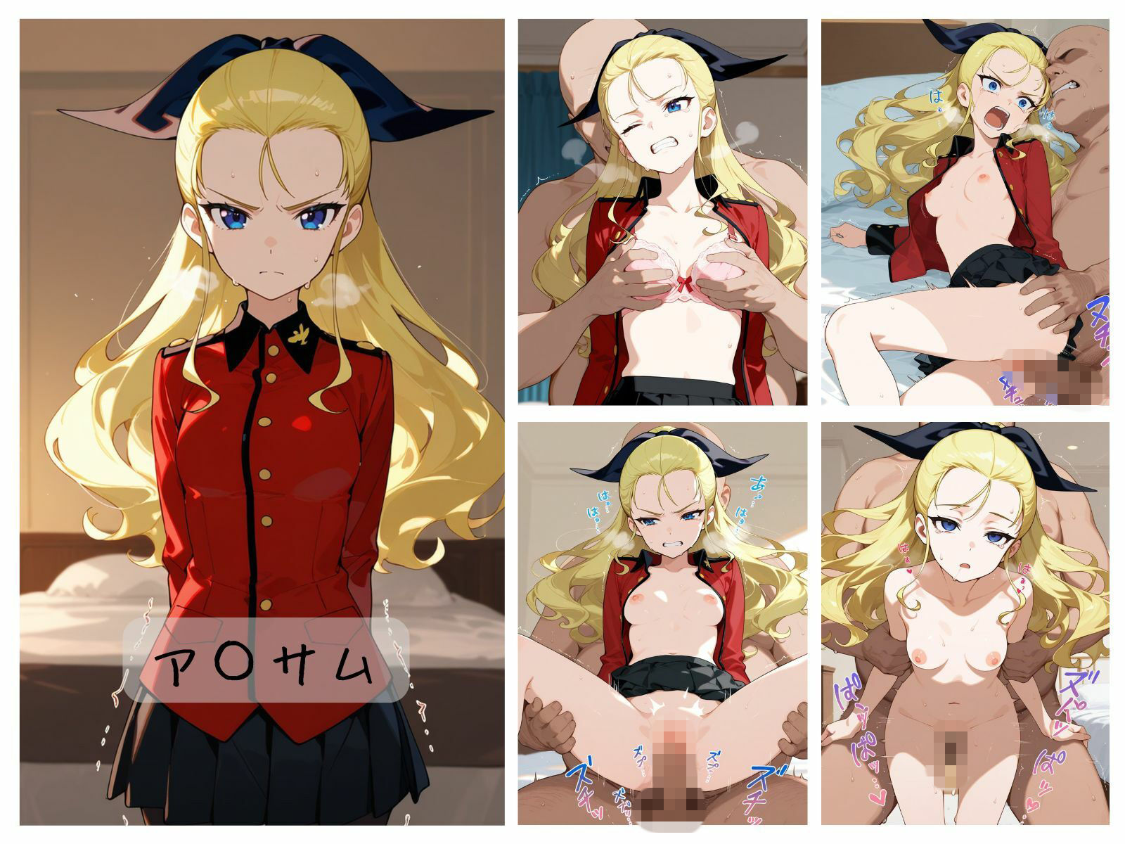 戦車道女子わからせまとめ グ〇リアーナ編 - サンプル画像 5