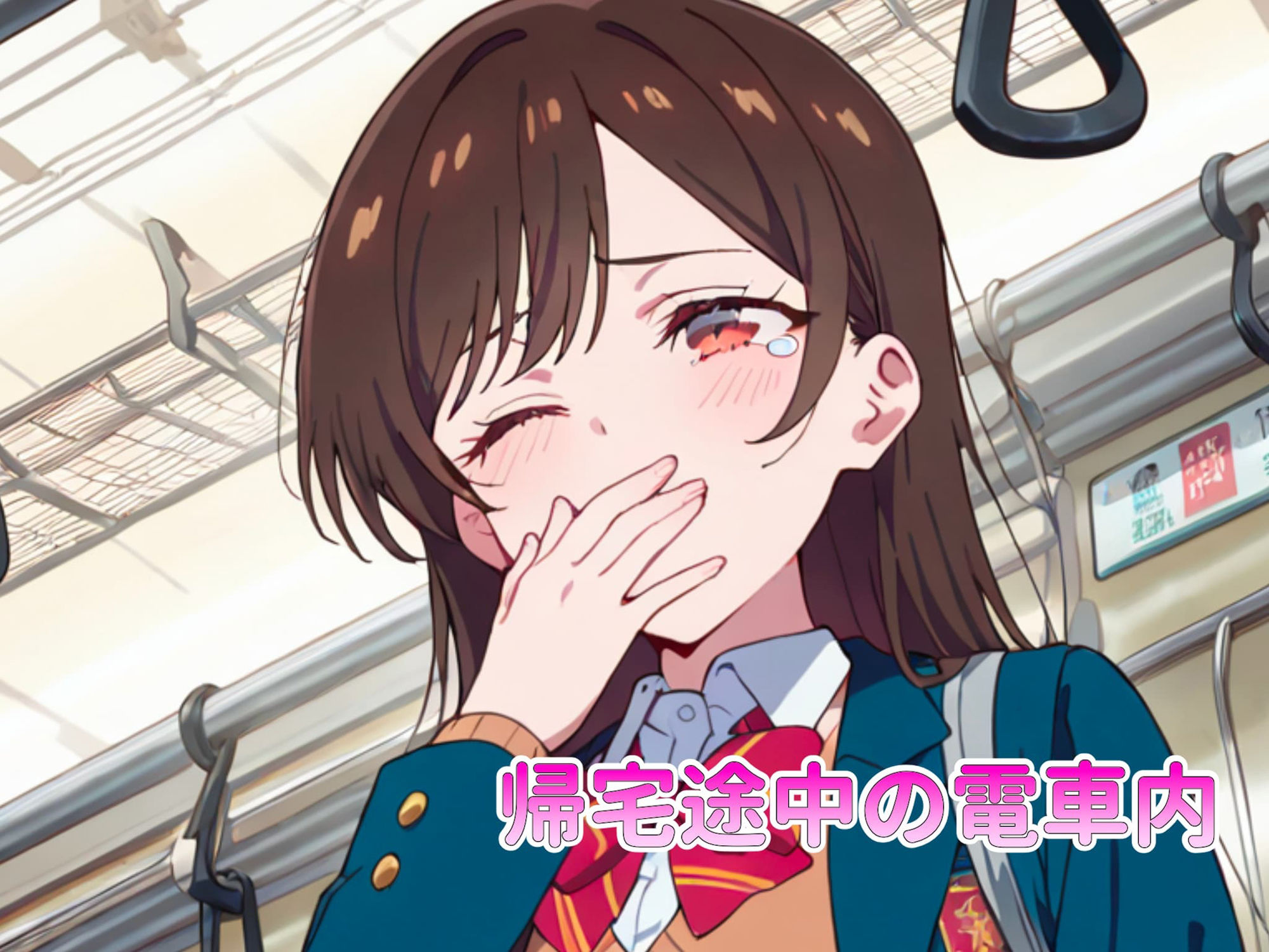 恐怖と快楽の電車内〜痴●で目覚めたワタシのカラダ〜千鶴編 - サンプル画像 2