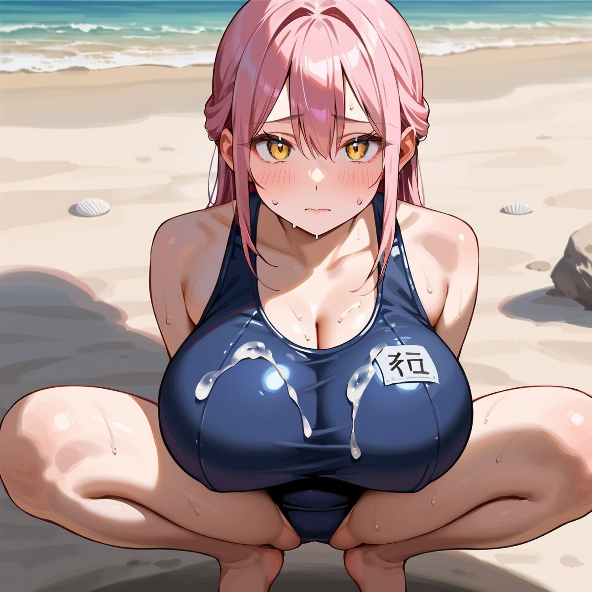 真夏の君と、ビーチサイド。7 - サンプル画像 2