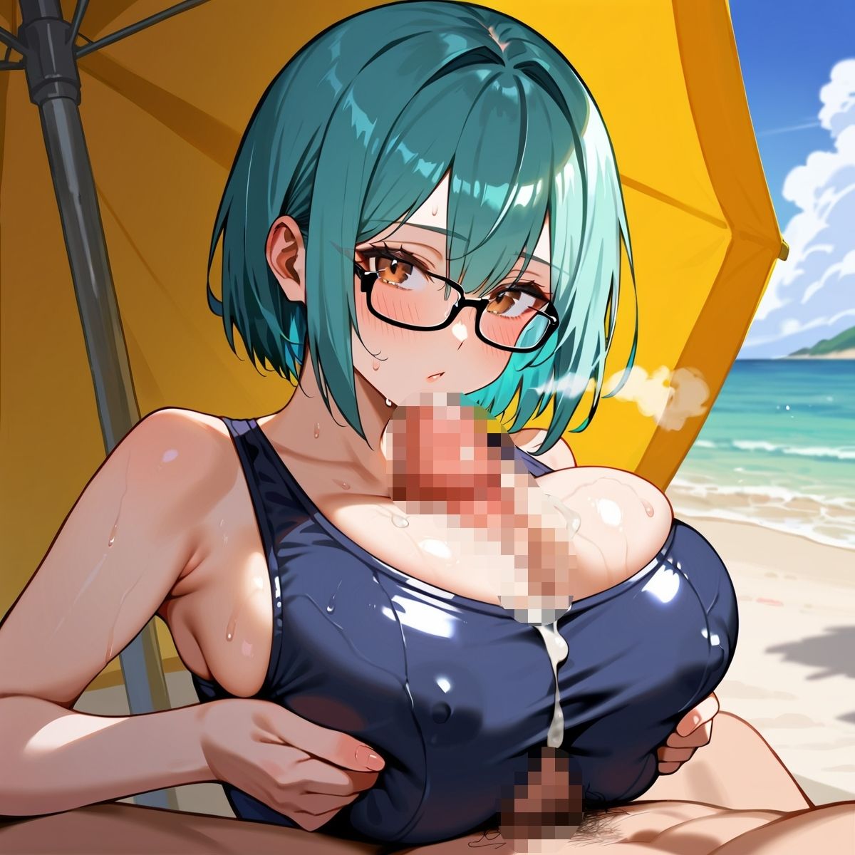 真夏の君と、ビーチサイド。7 - サンプル画像 10