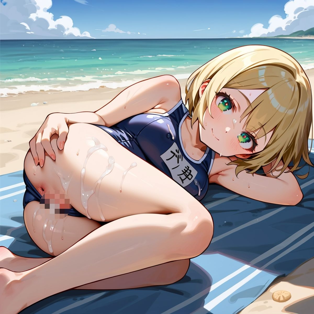 真夏の君と、ビーチサイド。8 - サンプル画像 10