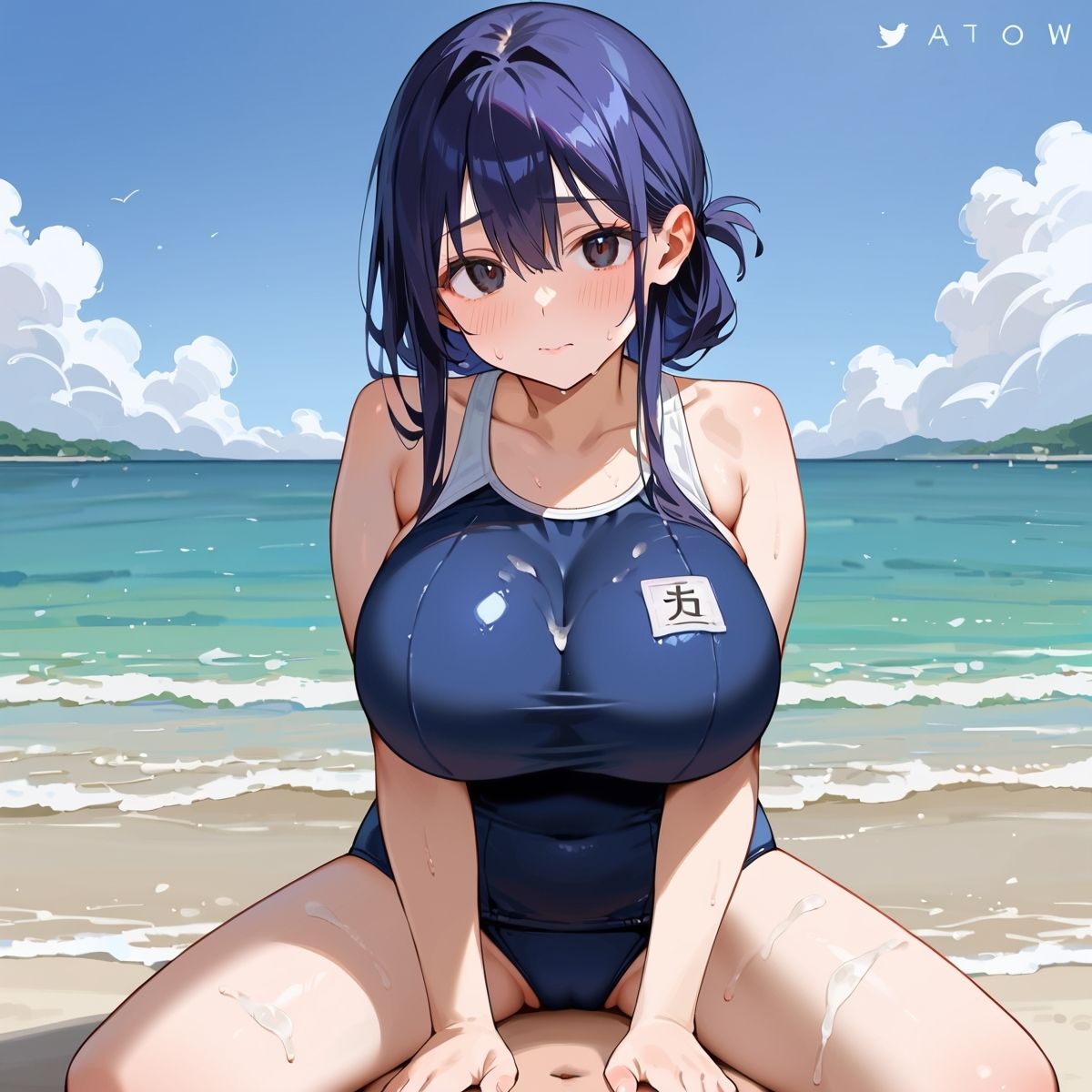 真夏の君と、ビーチサイド。9 - サンプル画像 9