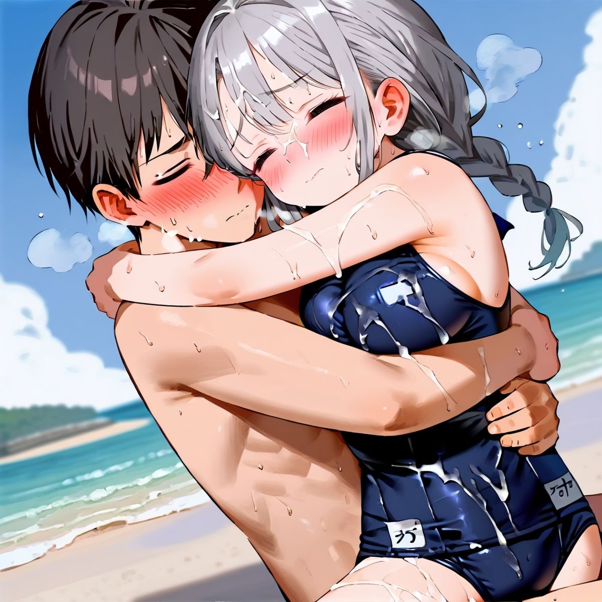 真夏の君と、ビーチサイド。9 - サンプル画像 10