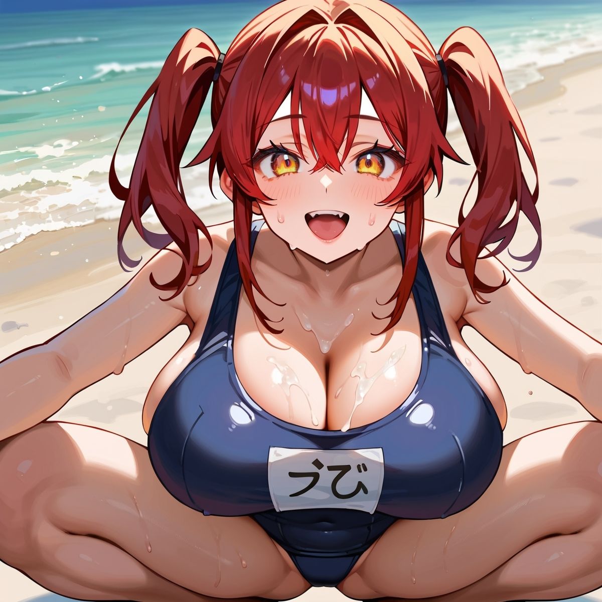 真夏の君と、ビーチサイド。10 - サンプル画像 3